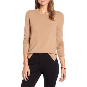 Halogen Cashmere Crewneck Sweater NWOT